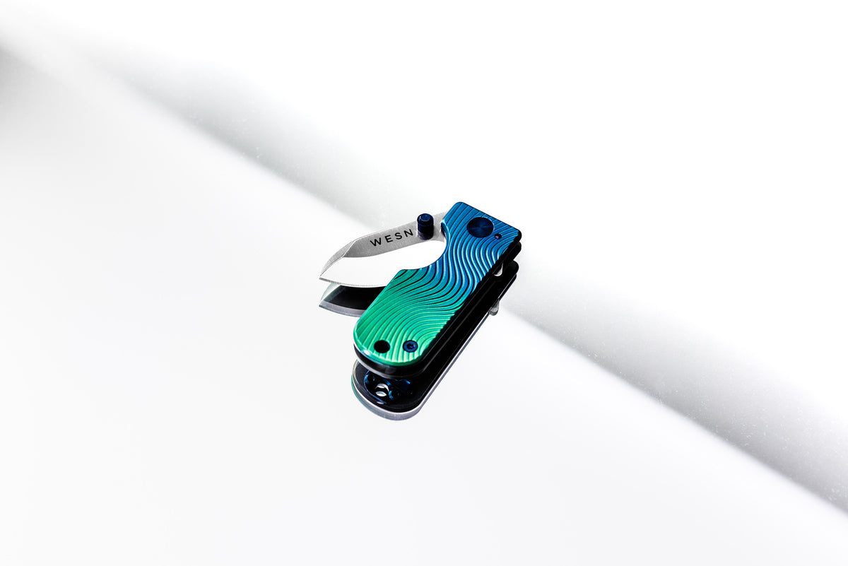 The WESN Microblade, a Tiny Titanium EDC Knife