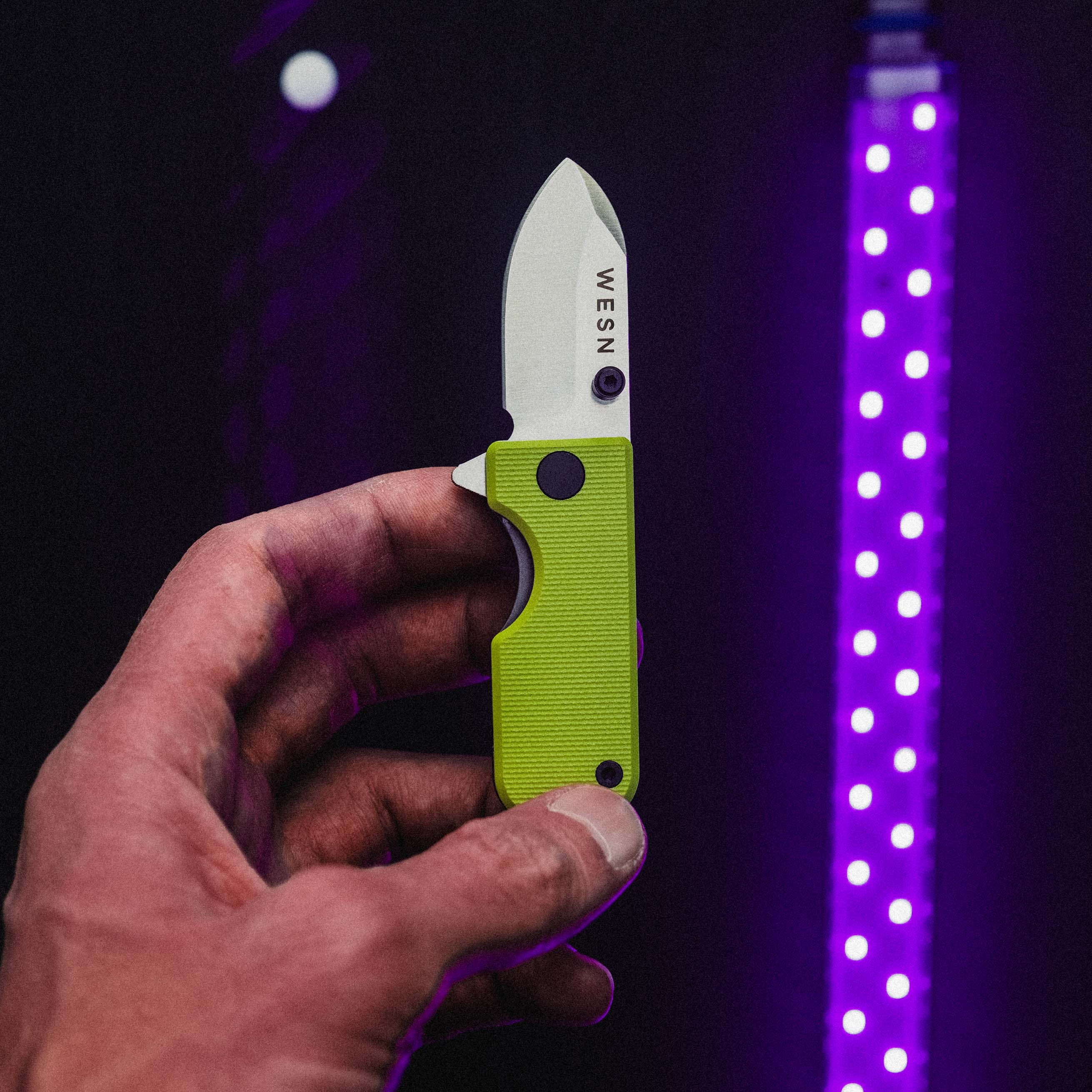 The Neon Green Microblade