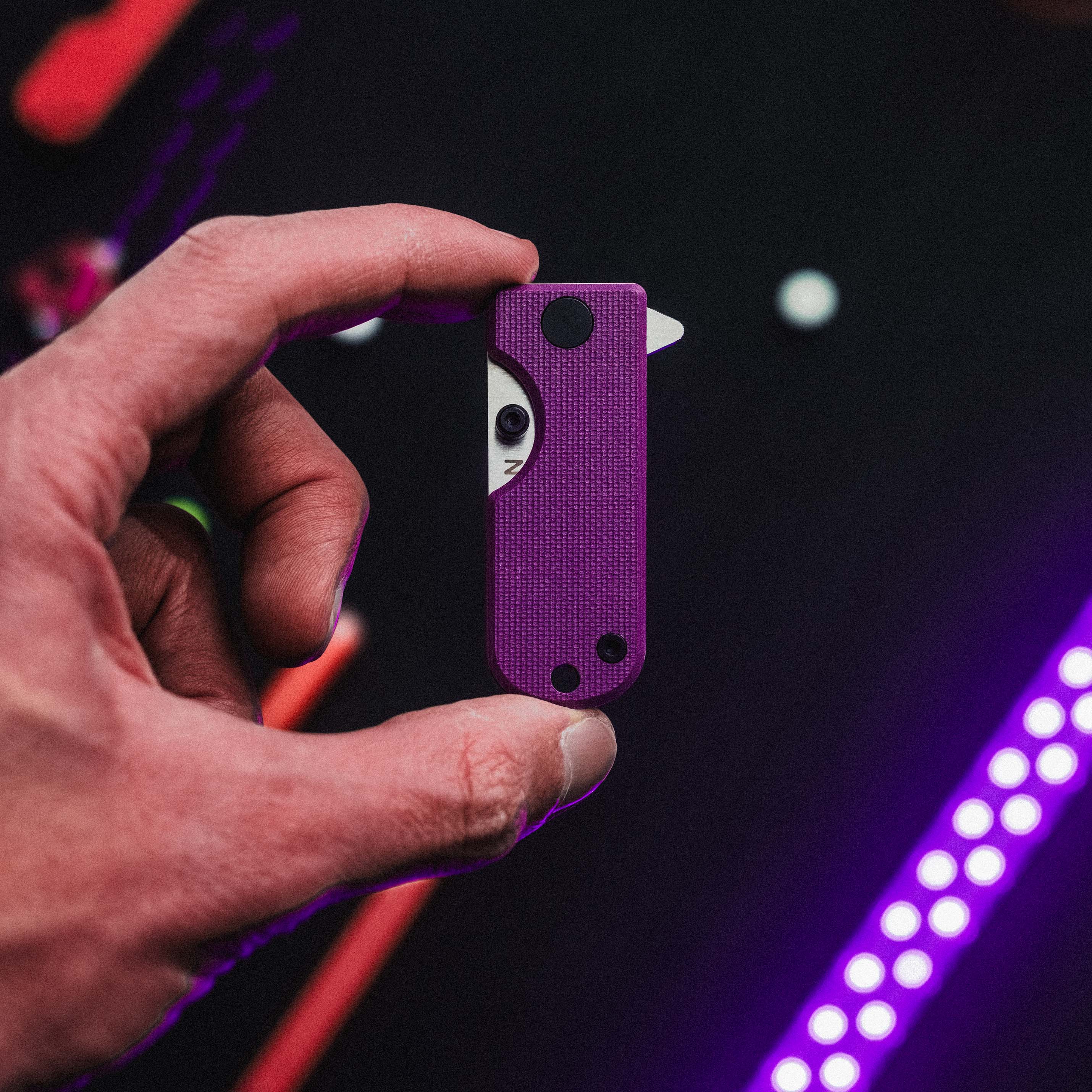 The Neon Purple Microblade