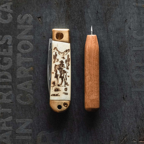 The Rancher Scrimshaw Henry