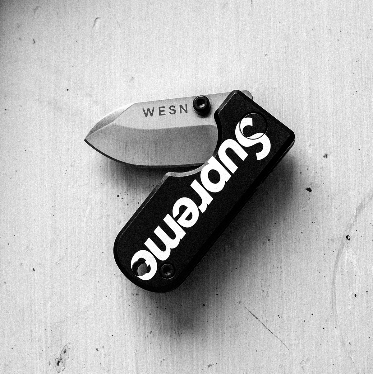Supreme × WESN Microblade