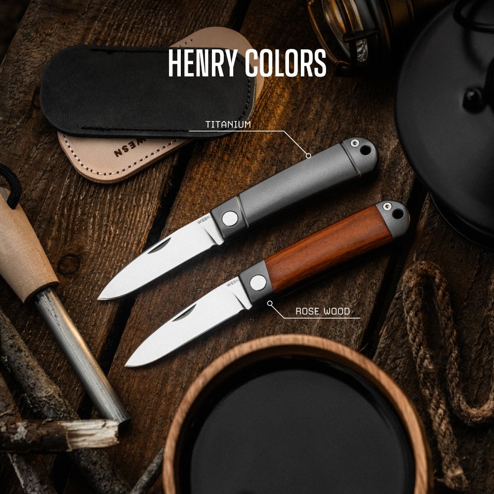 The Henry | Scandinavian Slip-Joint Pocket Knife - EDC | WESN ‐ WESN