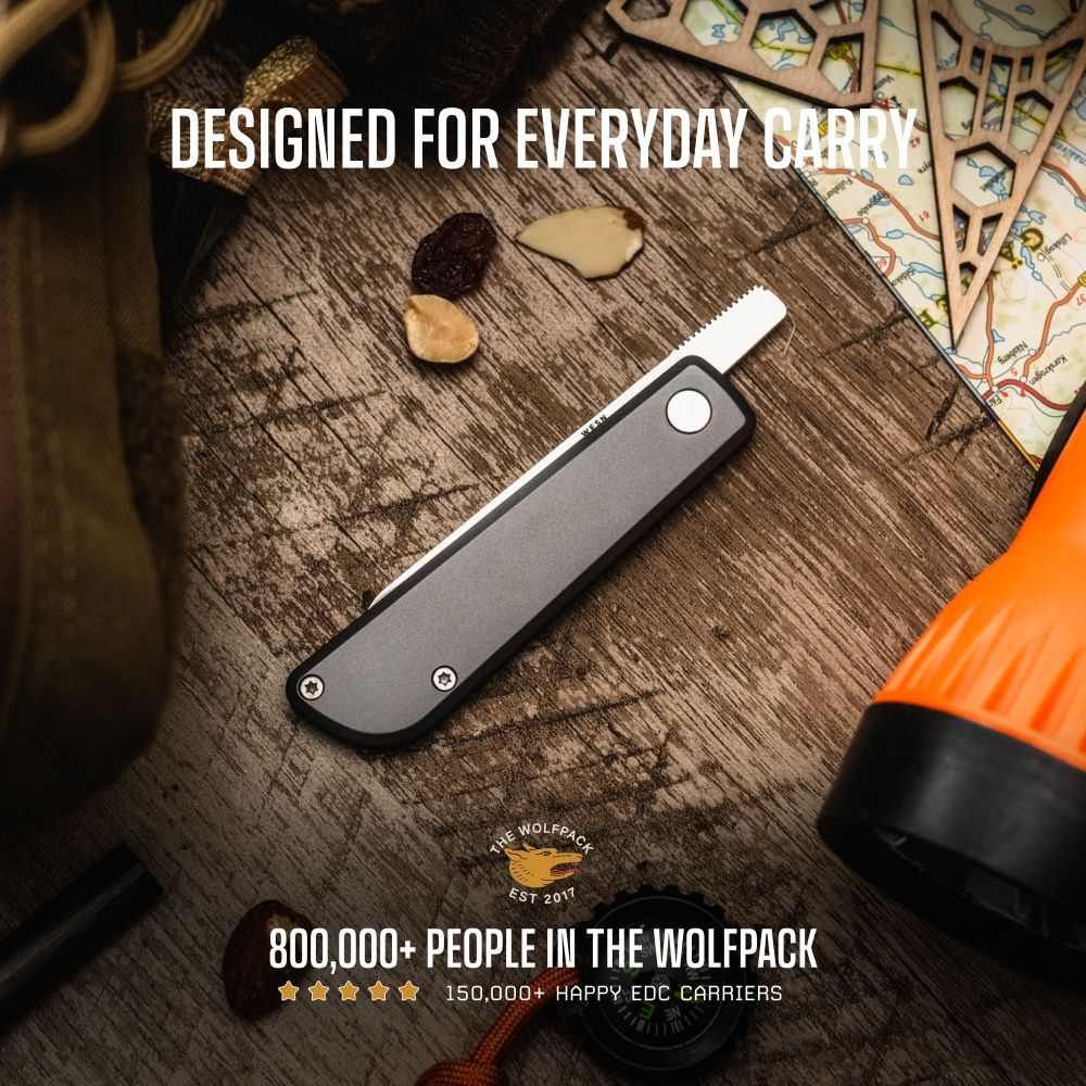 The Samla | Sheepsfoot Pocket Knife - Compact Lightweight EDC