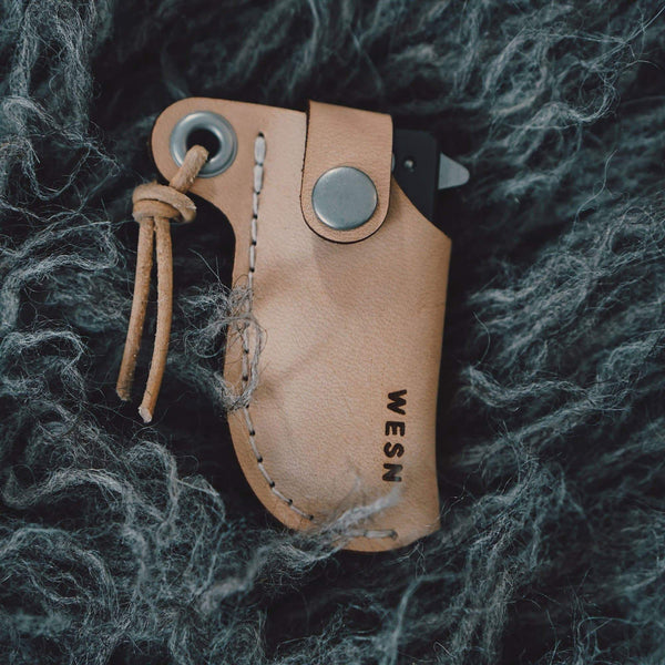 Microblade Leather Sheath - WESN