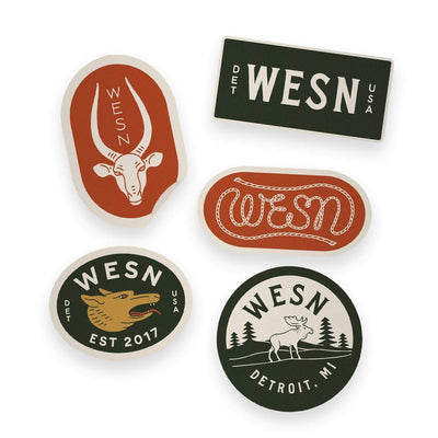 Sticker pack - WESN